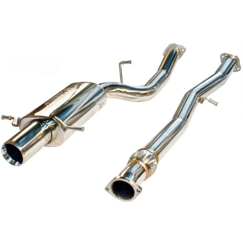 Turbo XS 02-07 WRX-STi Catback Exhaust Polished Tips